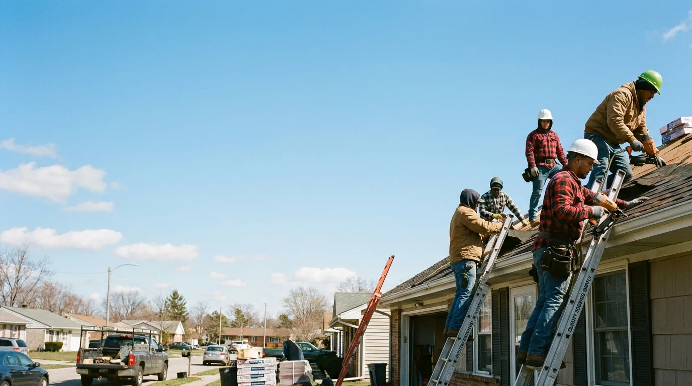 Roofing in Plainville, IL near me